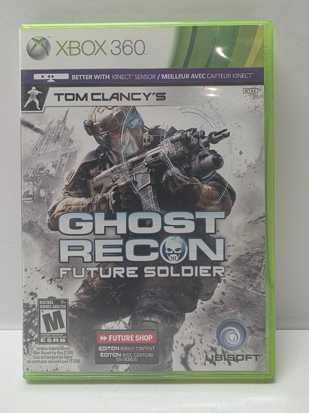 Tom Clancy's Ghost Recon: Future Soldier (Xbox 360) CIB Tested